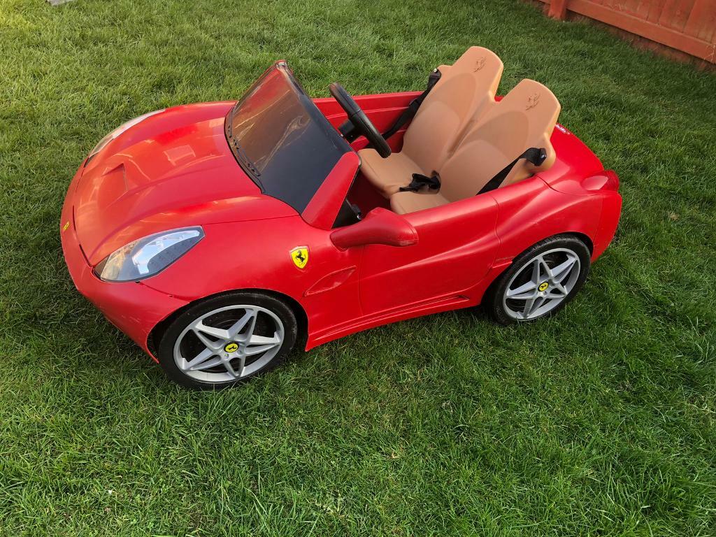 childrens electric ferrari car